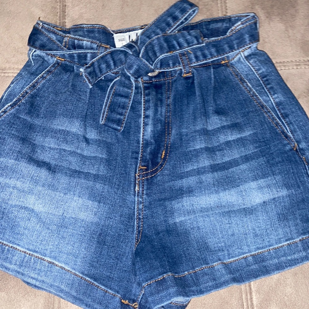 Indigo rein shorts